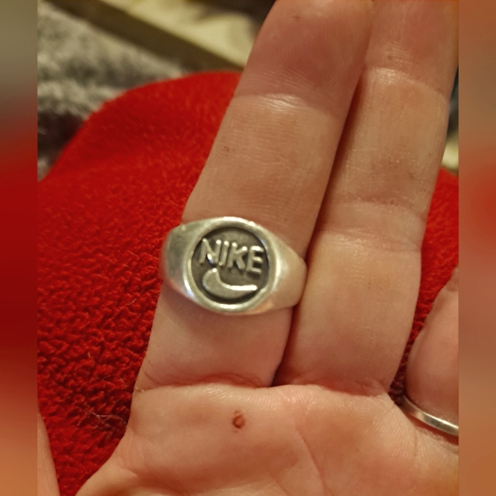 925 silver Nike Ring